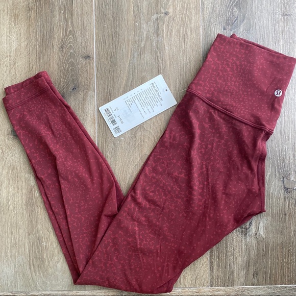 Lululemon Align Pant 28" *Engineer Print Camo Red - Picture 6 of 7